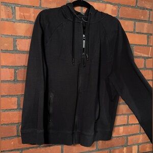 All in Motion Black Full Zip Hoodie Men's XL Athletic Fit